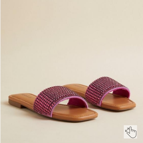 Torrid Rhinestone Slides - Picture 2 of 4